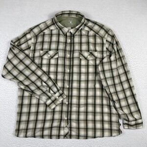Mountain Hardwear Shirt Mens XXL Check Plaid Outdoor‎ Causal Rugged Sportsman